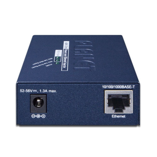Planet - POE-171 - Single Port 10/100/1000Mbps Ultra POE Injector (60 Watts) -w/external Power Adapter