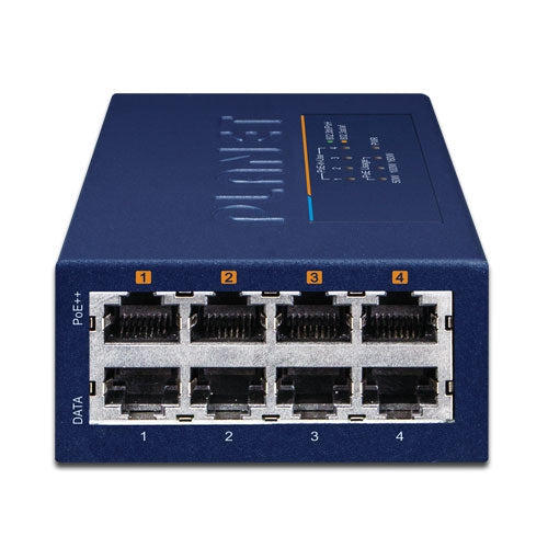 Planet - UPOE-400 - 4-Port Multi-Gigabit 802.3bt PoE++ Injector Hub (160W)