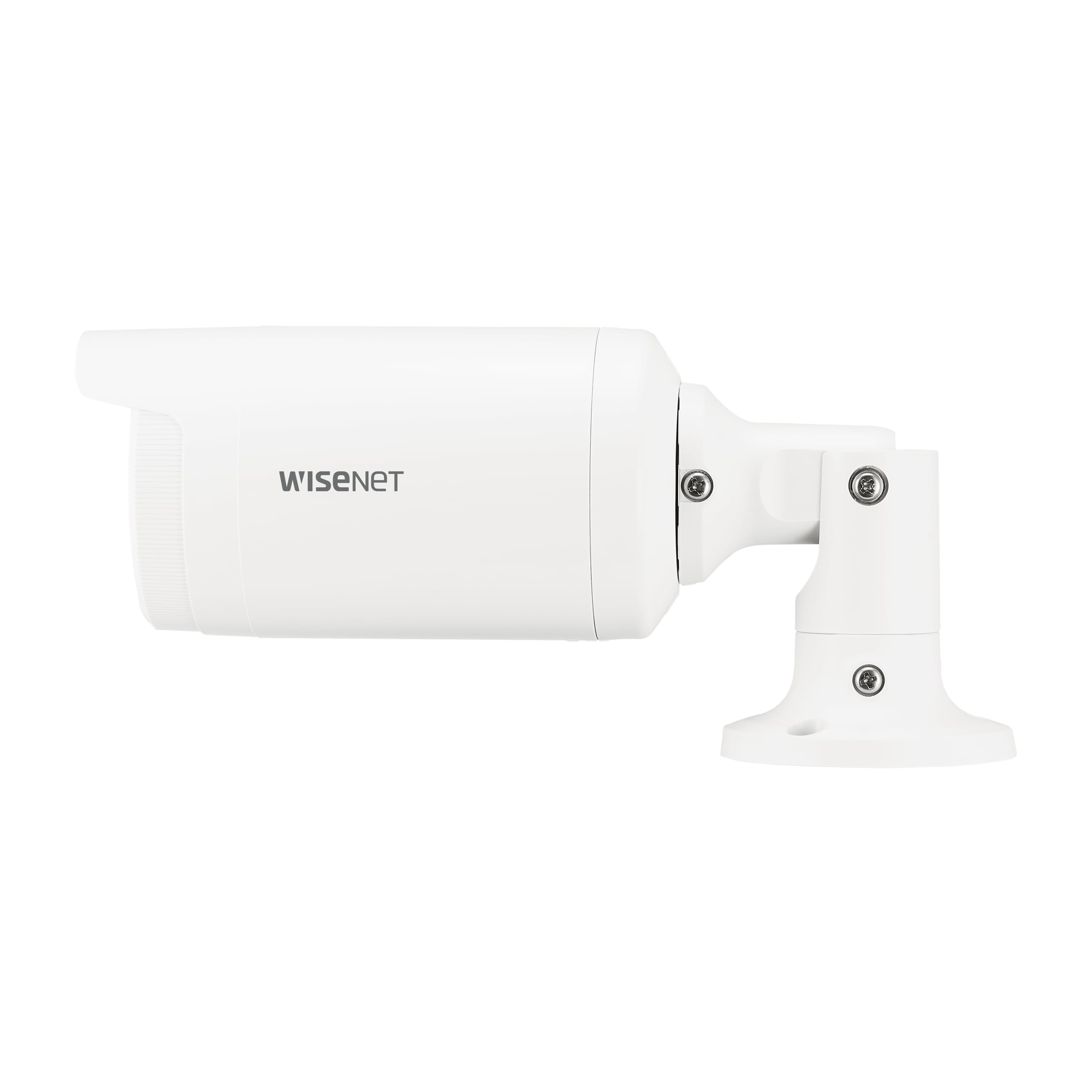 HANWHA ANO-L7012R Wisenet IR Bullet Camera, White; 4MP Resolution; 1/3