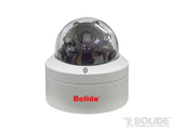 BOLIDE - BC1509AVAIRM/22/AHQ - 5.0MP AHD / TVI / CVI / Analog Vandalproof Dome Camera, 1/3" CMOS, 6.0-22mm Wide Angle Motorized Varifocal Lens, IR Up to 65 ft., Control Over Coax, OSC, Quickswitch, 12VDC, White