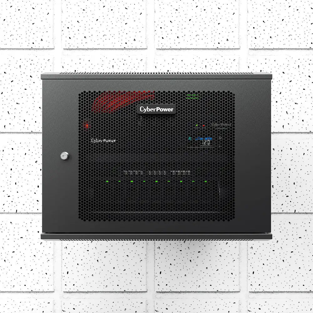 CYBERPOWER - CPS1615RMS - 1800 J, 125 V, 16 NEMA 5-15R (6 front, 10 rear), 6 ft cord, 3 year warranty