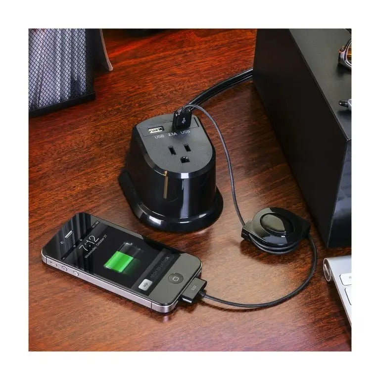 Cyber Power - CSP105U - 125V, 2 (2.1A shared) USB ports, 5 ft cord, 1 year warranty