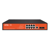 Wi-Tek - WI-PCMS310GF - 8GE+2SFP Full Giga 802.3af/at Cloud L2 Managed PoE Switch with 8Port PoE