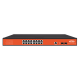 Wi-Tek - WI-MS318GF - 16GE+2SFP uplink Full Giga SNMP Managed Ethernet Switch