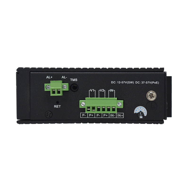 Wi-Tek - WI-PMS305GF-I - 4GE(PoE OUT)+1GE(PoE IN)+1SFP Fiber Uplink Managed Industrial PoE Switch with 4Port PoE Output and 1PoE 802.3BT 60W Input(Up-link)