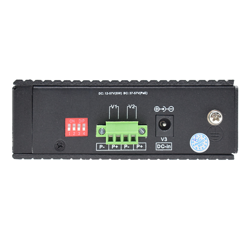 Wi-Tek - WI-PS208-I  - 8FE Industrial PoE Switch with 8Port PoE