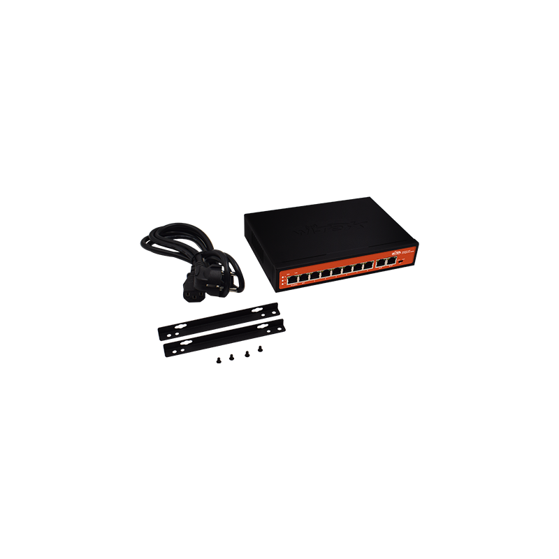 Wi-Tek - WI-PS308G - Full Gigabit 48V 802.3af/at PoE Switch
