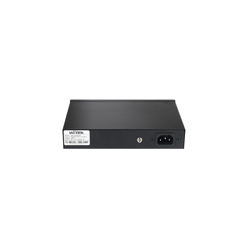 Wi-Tek - WI-PS305GF - 4GE+1GE+1SFP Fiber 802.3af/at PoE Switch with 4Port PoE
