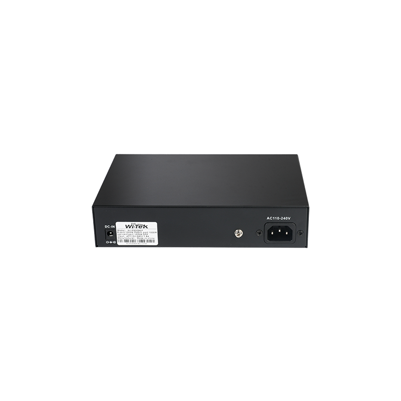 Wi-Tek - WI-PS309GF - 8GE+1 Giga Combo SFP 802.3af/at PoE Switch with 8Port PoE (Project model Delivery time 3weeks)