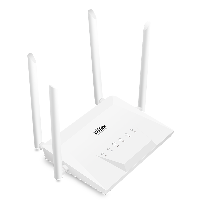 Wi-Tek - WI-LTE300 - 4G transform to Wi-Fi (2.4G 300Mbps) and wired network