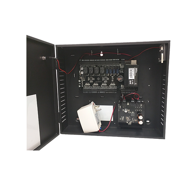 ZKTeco USA - US-C3-4 Door KIT - 4-door KIT includes: 1 pc  C3-400 panel, power supply and metal cabinet