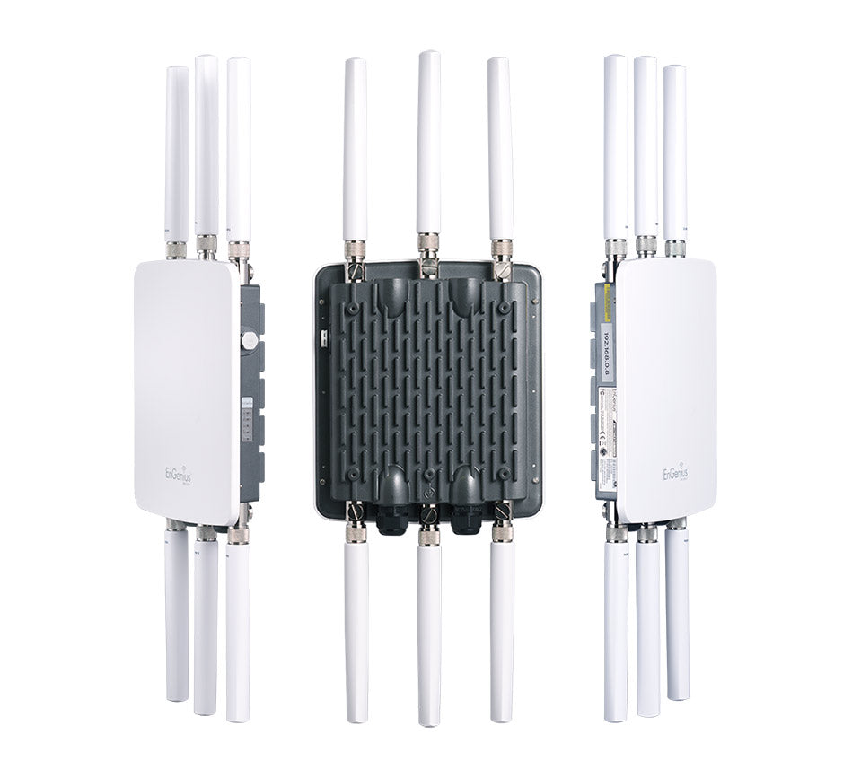 Engenius - ENH1750EXT - Wi-Fi 5 Outdoor Ruggedized Dual-Band AC1750 Wireless Access Point