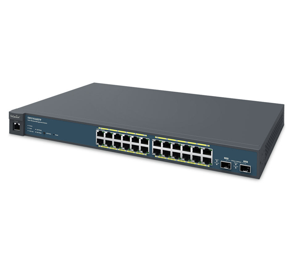 Engenius - EWS7926EFP - 24-Port Managed Gigabit 410W PoE+ Switch