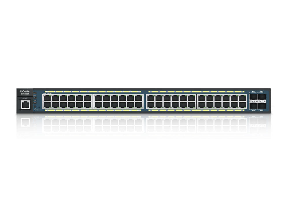 Engenius - EWS7952P - Managed Gigabit 410W PoE+ 48-Port Switch