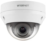 Hanwha Techwin QNV-8080R Wisenet Q Series 5M H.265 IR Dome Camera, 1/2.8" 5MP CMOS, Max. 5Megapixel (2592 x 1944) Resolution, 3.2~10mm (3.1x) Motorized Varifocal Lens