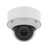 Hanwha Vision - QNV-C9083R - Q-Series 4K AI IR Vandal Dome Camera with 3.2-10.2mm Motorized Varifocal Lens, White