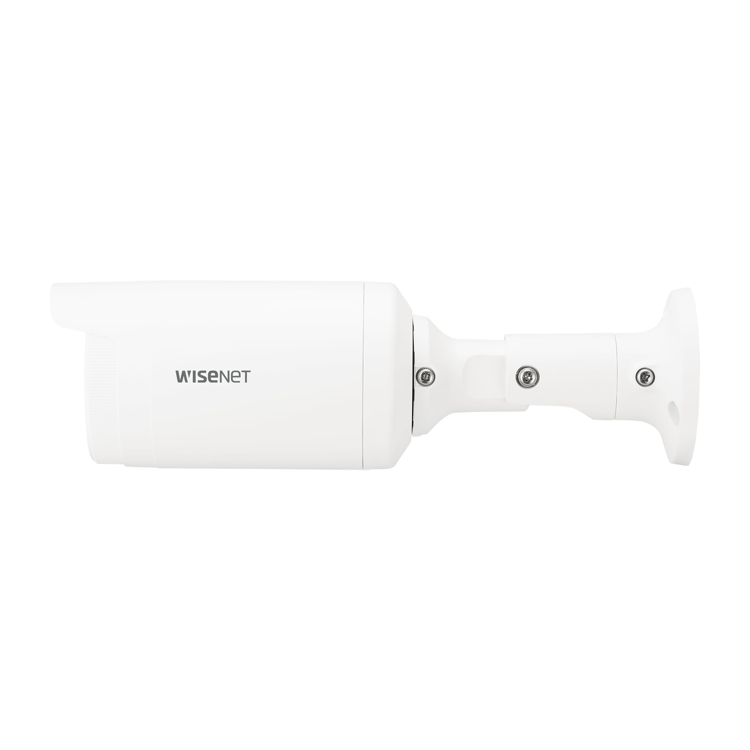 HANWHA ANO-L7012R Wisenet IR Bullet Camera, White; 4MP Resolution; 1/3