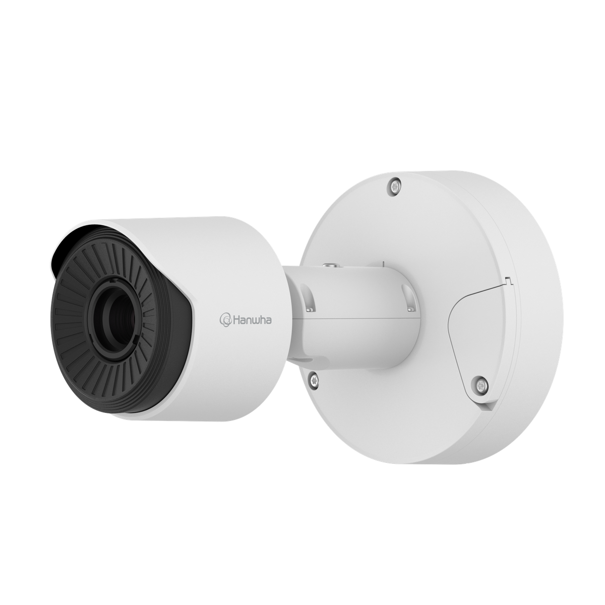 Hanwha - TNO-C3042T - Wisenet T network thermal compact bullet camera, 384 x 288 (uncooled); ＜20mK (NETD), Max 768 x 576 @ 8fps resolution support, 13mm fixed focal lens (HFoV: 28.5o), Triple codec H.265/H.264/MJPEG with WiseStream III (based on AI e