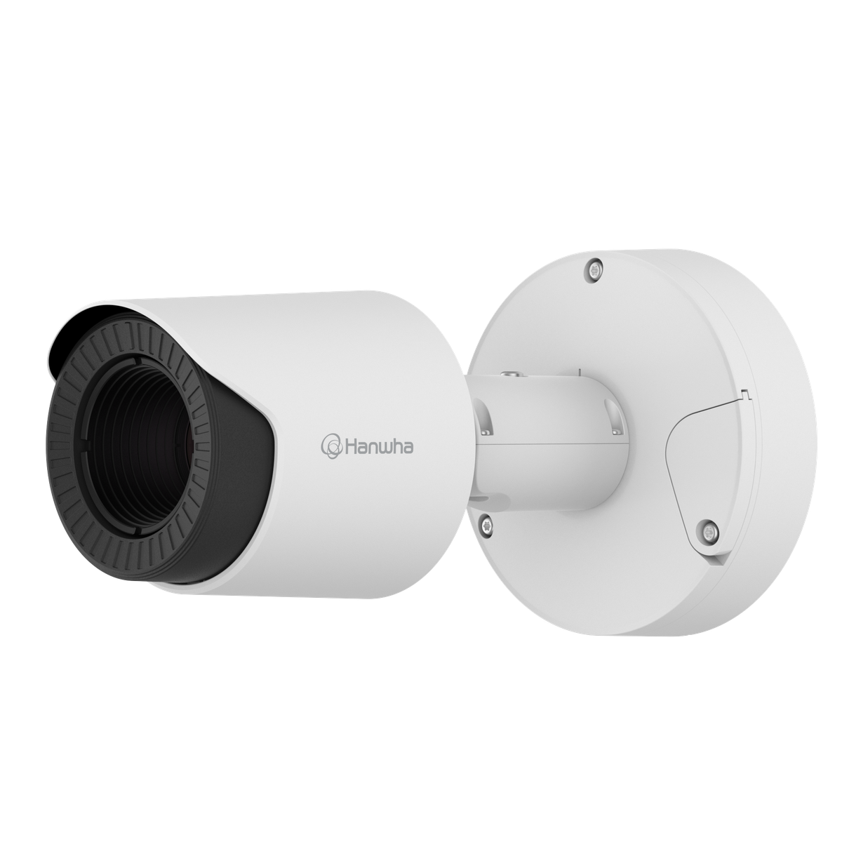 Hanwha - TNO-C3062T - Wisenet T network thermal compact bullet camera, 384 x 288 (uncooled); ＜20mK (NETD), Max 768 x 576 @ 8fps resolution support, 35mm fixed focal lens (HFoV: 10.7o), Triple codec H.265/H.264/MJPEG with WiseStream III (based on AI e