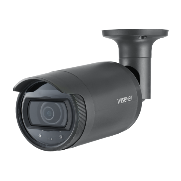 Hanwha - LNO-6012R - 2MP Outdoor Network Bullet Camera with Night Vision with Built-in 2.8mm fixed lens