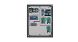 Hanwha - NOA-E2PW8 - Access and Power Integration Solution, 8-door kit, Prewired for 1 (2-Door Network Controller (IC2) and 3 (Downstream Reader Interfaces (RI2M), includes eFlow6NB power supply/charger (10A @ 12/24VDC, network-managed), PDS8CB 8-out