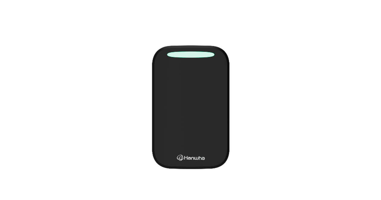 Hanwha - NOD-AX20S - Multi-technology single gang reader, 13.56 MHz (NFC), 125 kHz (PROX), Bluetooth BLE 5.3, Auto-Detect for Wiegand or OSDP infrastructures, Remote firmware upgrade support for radio enable/disable and control sequencing, Supports a
