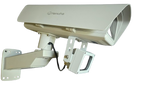 Hanwha - PNB-A9092RLPH - 4K Regular Speed (up to 74MPH) LPR Box Camera Kit with Enclosure and IR, Licensed with Wisenet Road AI. Max. 4K resolution, 12-50 mm lens, H.265/H.264/MJPEG codec, WiseStream III, Includes PoE+ Camera enclosure with Wall moun