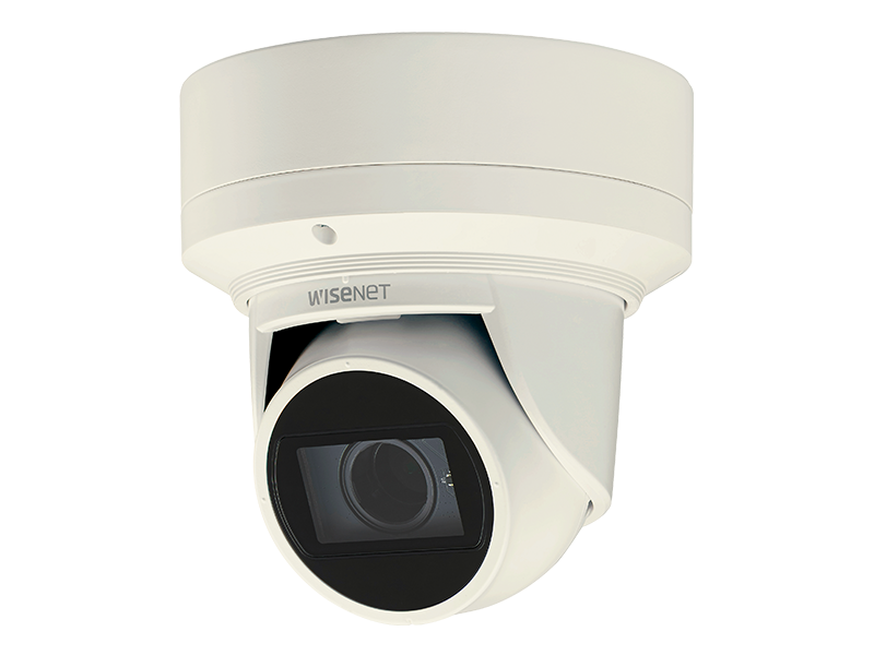 Hanwha - QNE-7080RV - 4MP Flateye Camera (Ivory color)