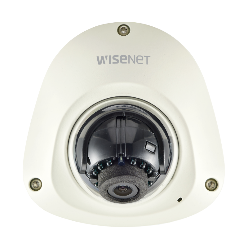 Hanwha - QNV-6024RM - 2MP Full HD Vandal-Resistant Mobile Network IR Flat Dome