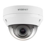 Hanwha - QNV-6082R - Wisenet Q network outdoor vandal dome camera, 2MP @ 30fps, motorized vari-focal lens 3.1x (3.2 ~ 10.0mm) (109°~33°), triple codec H.265/H.264/MJPEG with Wisestream II, 120dB WDR, IR LEDs range 98', defocus detection, hallway View