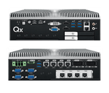 Qumulex - QXE710-08 - QxEnergy 710 - Ruggedized small form factor gateway for harsh environments and mobile applications, 08TB - 8 Ports PoE+. Up to 16 cameras or 32 total resources.