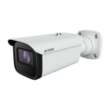 AVYCON - AVC-BNN81FT/2.8 - (NDAA) 4K (8.4MP) IP H.265 IR FD Bullet, 20fps@3840x2160, True D&N (ICR), 3.6mm Fixed Lens, 30 Smart IR LED's, 1 Audio In/Out, 1 Alarm In/Out, DC12V, PoE Built-in