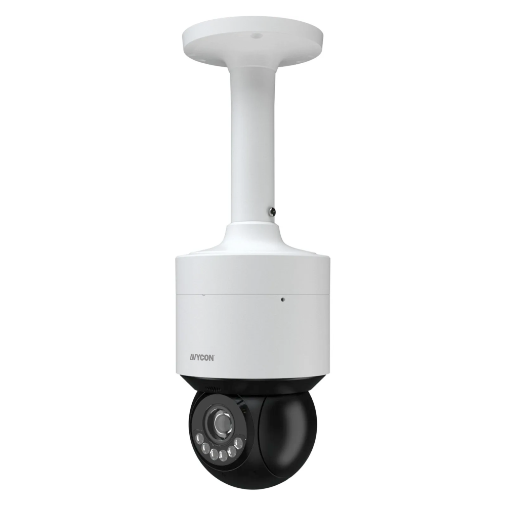 AVYCON - AVC-PNN41X04L - 4MP H.265 IP PTZ, 4X Optical In/Outdoor IR PTZ, True WDR, True D&N, HLC, DIS, SDNR, POE, Sound and Light, Smart Tracking