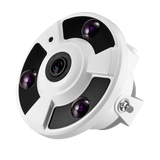 AVYCON - AVC-PT91FLT - 2.1MP, 360 Fisheye TVI Camera, 1.7mm Super Wide Angle Fixed Lens, 3 IR's, DC12V, Indoor Only