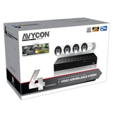 AVYCON - AVK-NB41B4-1T - 4MP Diversity InfiniteColor 4MP IP Kit