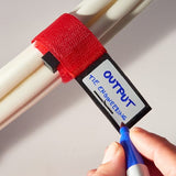 Rip-Tie - RLH-035-WO - One Inch Wide Rip-Lock CableWrap with Write-On Pull Tab 1" x 3.5"