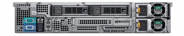 Hanwha - WRR-P-S202W1-24TB - Wisenet WAVE optimized 2U rack server with 24TB HDD