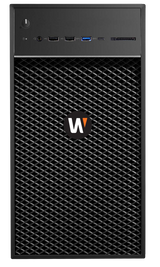 Hanwha - WRT-P-5201L-36TB - Mini-Tower Form Factor WiseNet WAVE NVR with 36TB HDD