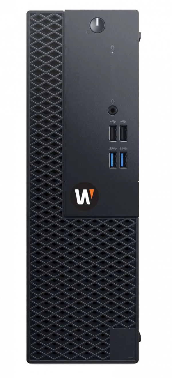Hanwha - WWT-P-7401W - small Form Factor WiseNet WAVE Client Workstation for 4 Monitor Output